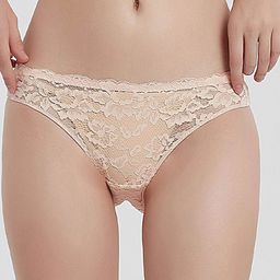 LULU & SKY Women Self Design Lace Bikini Briefs-image-91