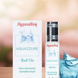 Sugandhim Aquazzure Non-Alcoholic Handkerchief Roll On - 8 ml-56