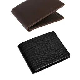 Hayes London Men Wallets Pack of 2 Genuine Leather with RFID Blocking-picture-31