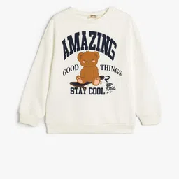 Koton Girls Printed Sweatshirt-picture-34