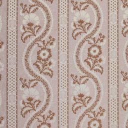 Ariana Grey Melange & Brown Floral Window Curtain-4