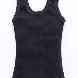 Kanvin Sleeveless Solid Color Thermal Vest - Black-image-33