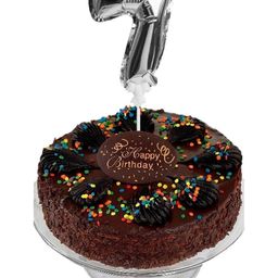 Amfin Numeric 7 Foil Balloon Cake Topper - Silver-17