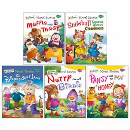 Jolly Board Books Moral Stories Volume 2 Set of 5 - English-16