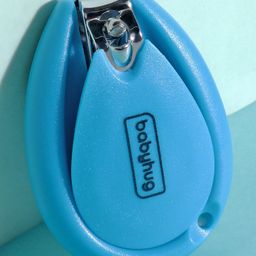 Babyhug Oval Shape Nail Clipper - Blue-image-37