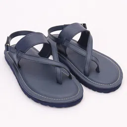 Pine Kids Party Wear Sandals - Navy Blue-picture-31