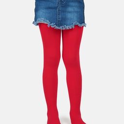 NEXT2SKIN Spandex Solid Pantyhose Stocking - Red-image-81