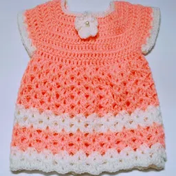 Knits & Knots Short Sleeves Flower Design Sweater Dress - Pink-picture-37