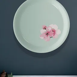 nestroots Green & Pink Floral Printed Wall Decor-image-45