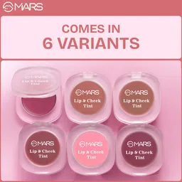 MARS Demi Matte Finish Lip & Cheek Tint for Bold Pop Color - Be The Change 06 image 2