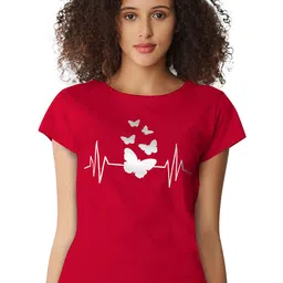 unianta Women Graphic Printed Regular Fit T-shirt-27