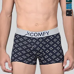 AMUL COMFY Pack Of 4 Printed Breathable Trunks-ACM101BTRNK-MULTI-95-PO4-5