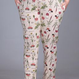 IN Love Printed Cotton Mid-Rise Lounge Pants-image-57