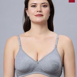 In Care Pack of 2 Full Coverage Pure Cotton T-shirt Bra-image-100