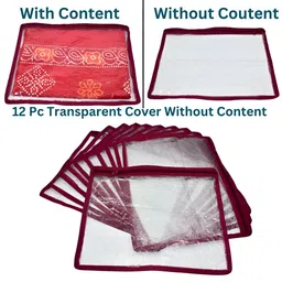 Ajabh Maroon Set of 6 Regular Multi-Utility Organisers image 4