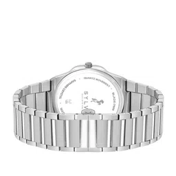 Sylvi Men Patterned Analogue Multi Function Watch Blad-Green-silver image 3