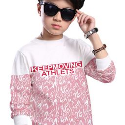 MYEONN Boys Typography Printed T-shirt-image-98