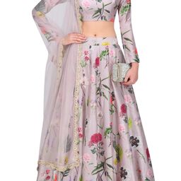 Payal Singhal Floral Printed Ready to Wear Lehenga & Blouse With Dupatta-44