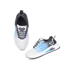 DRACKFOOT Boys Blue Printed Mesh Loafers-picture-16