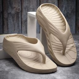 BERSACHE Men Rubber Thong Flip-Flops-image-47