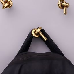 Indianshelf 3-Pcs Yellow Knot ShapedWallHooks-21