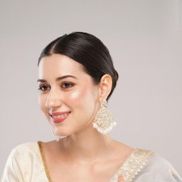 VATSALYA creation Gold-Plated Alloy Earrings-image-21