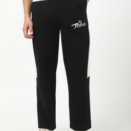 Bewakoof Men Go Rogue Oversized Mid-Rise Track Pant-52