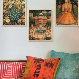 Traditional Wall Art With Frame Home Decor Wall Painting For Living Room Office Bedroom-image-32