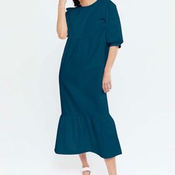 Raiyani Enterprise Crepe Fit & Flare Midi Dress-picture-16