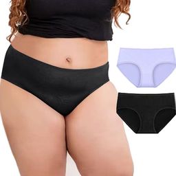 Diving Deep Women Pack of 2 Cotton Hipster Briefs-image-57