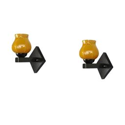 SOMIL Yellow Cylinder Wall Lamps-image-88