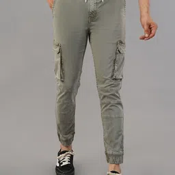 R.Code by The Roadster Life Co. Men Mid-Rise Jogger Stretchable Jeans-image-36