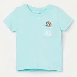 Juniors by Lifestyle Boys Graphic Printed Short Sleeves Regular Fit Cotton T-Shirt-image-74