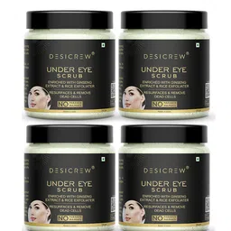 Desi Crew Set Of 4 Under Eye Scrub With Ginseng Extract - 100 g Each image 1