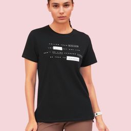 Enamor Women Printed Antimicrobial T-shirt-image-63