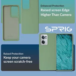 SPRIG Solid Printed OnePlus Nord CE 2 Back Case Mobile Accessories image 5
