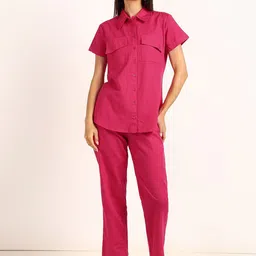 BLOCKS OF INDIA Shirt With Trousers Co-Ords-image-71