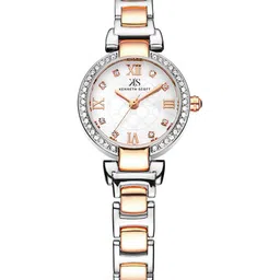 KENNETH SCOTT Women Embellished Dial & Bracelet Style Straps Analogue Watch K22520-KBKM-image-85