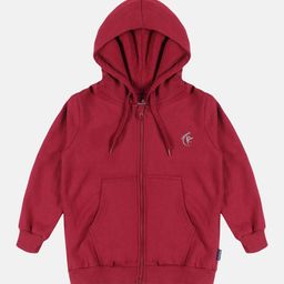 KiddoPanti Boys Hooded Front-Open Sweatshirt-2