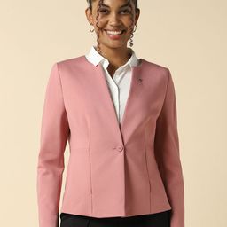 Allen Solly Women Regular-Fit Single Breasted Blazer-picture-42