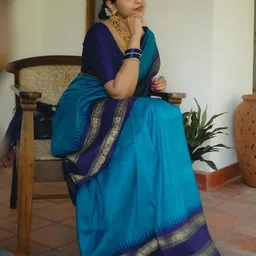SHOP DROP Zari Pure Silk Banarasi Saree-picture-22