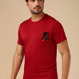 SZN Graphic Printed Round Neck T-shirt-image-34