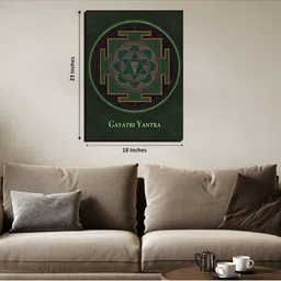Chalk My Theme Green & Grey 1 Piece Wood Other Wall Paintings-image-13