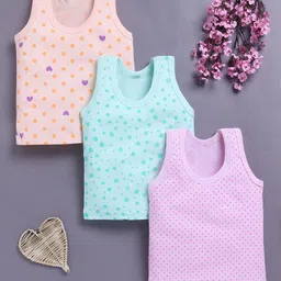Redden Infant Boys Pack Of 3 Printed Cotton Basic Vests R2-W68-BOYS-VEST-picture-8