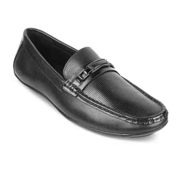 Tresmode Men Leather Driving Shoes-image-92