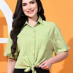all about you Women Short Sleeves Shirt Style Top-image-37