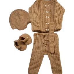 LITTLE CROCHE CREATIONS Infant Kids Baby Apparel Gift Set-19
