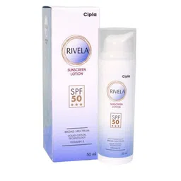 Rivela Vitamin E Sunscreen Lotion SPF50 - 50 ml-image-17