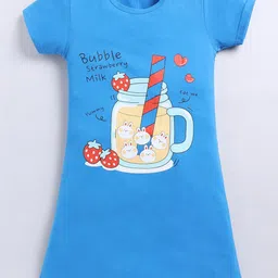 Todd N Teen Girls Printed Nightdress-image-97