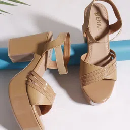 Denill Women Block Heeled Sandals-50